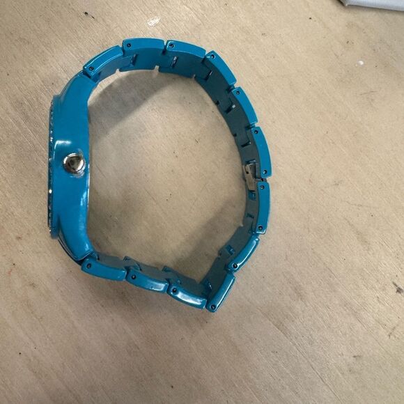 Disney accutime Mickey Mouse Baby Blue Watch Stainless new battery - Picture 3 of 9